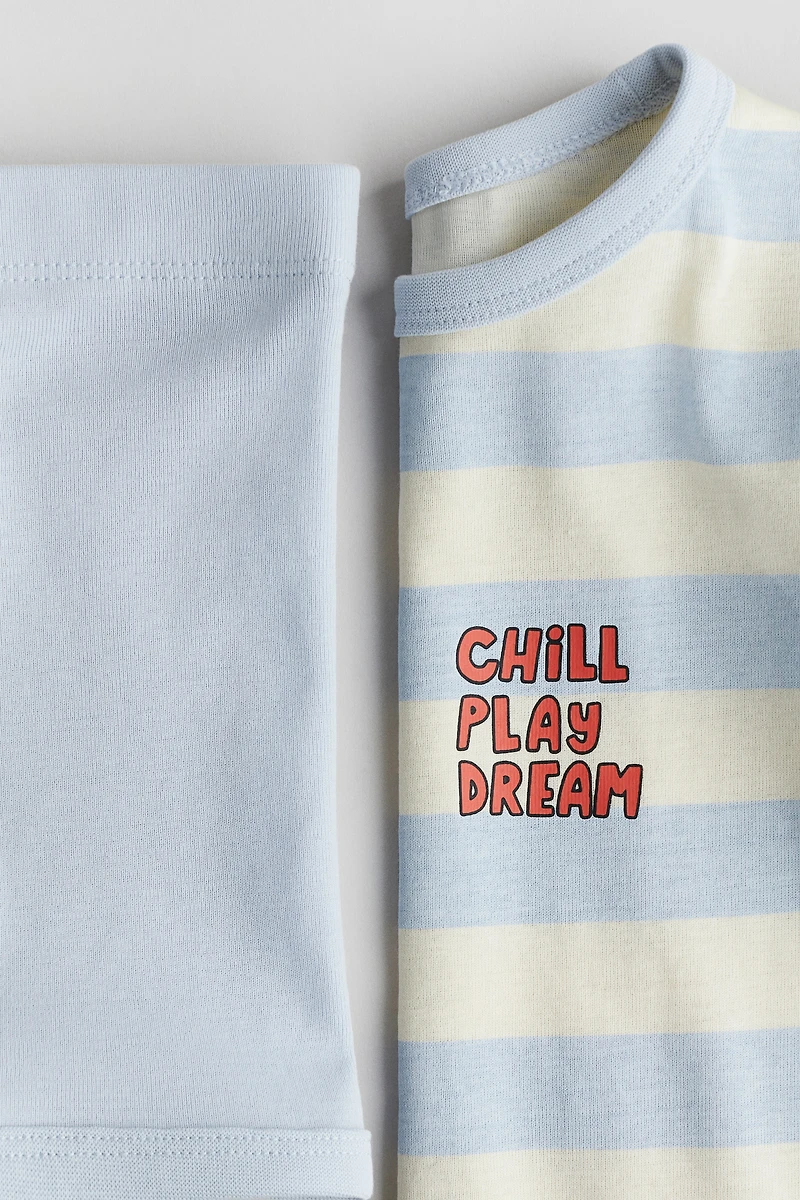 Snug Fit Cotton Jersey Pajamas