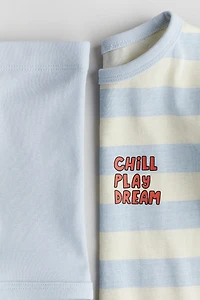Snug Fit Cotton Jersey Pajamas