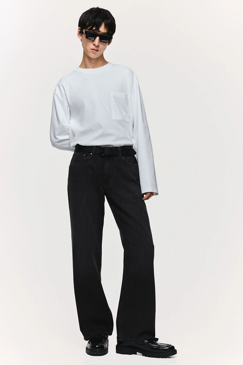 Straight Loose Lightweight Jeans