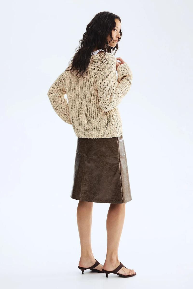 Chandail à encolure bateau