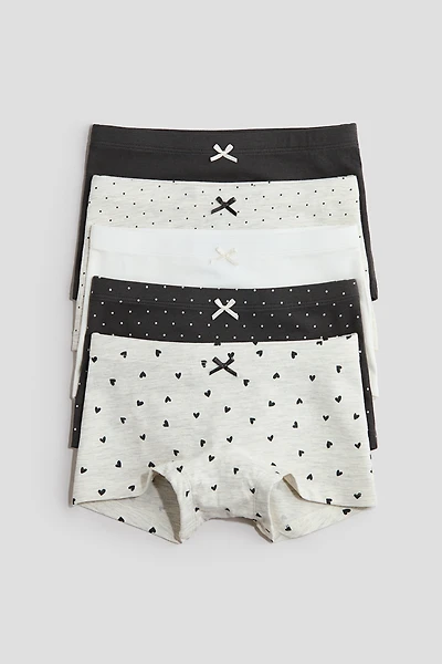 5-Pack Cotton Boxer Briefs
