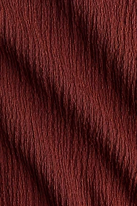 Crinkled Boat-Neck Top