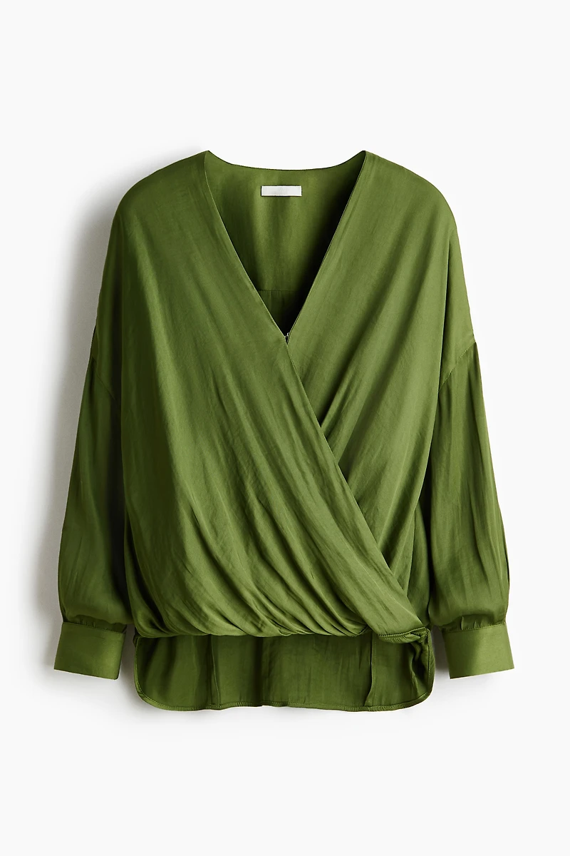 Wrapover Blouse