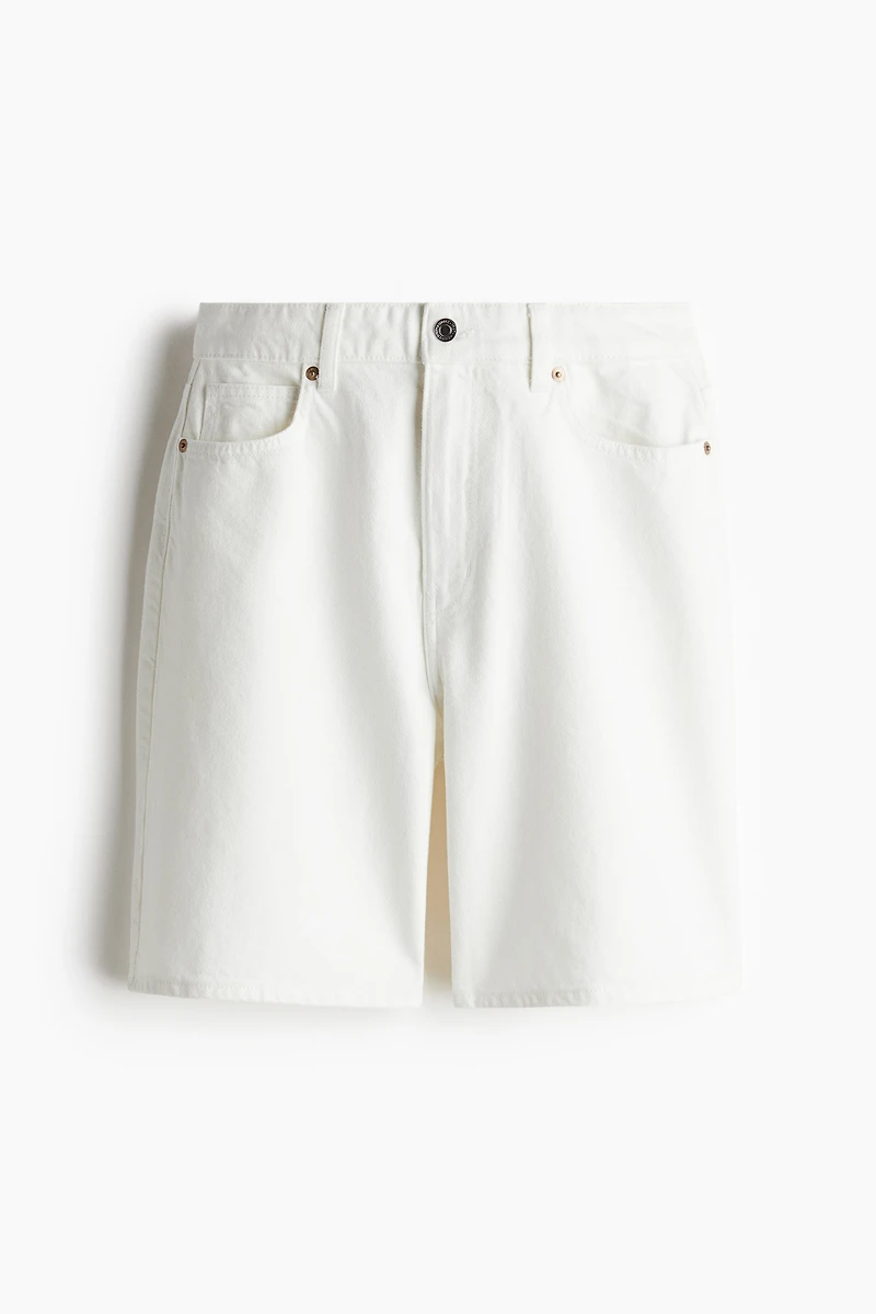 Denim Bermuda Shorts