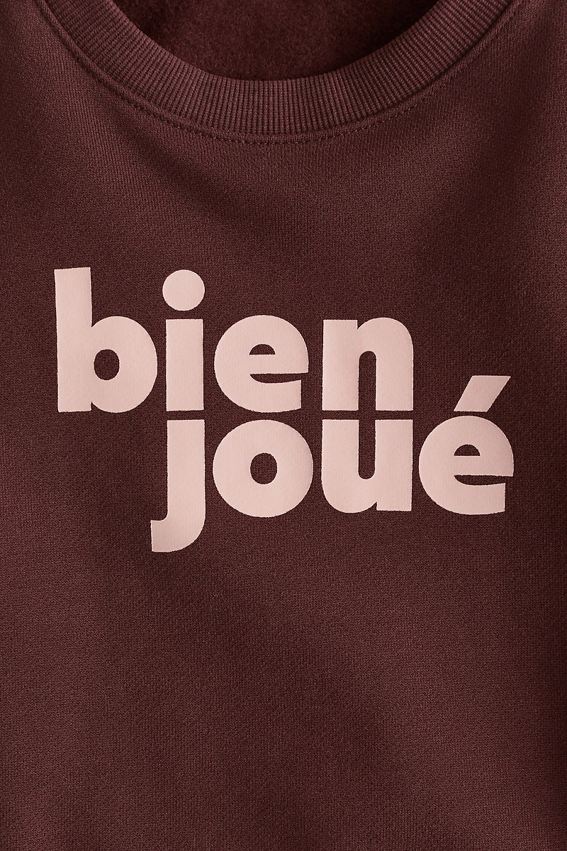 Printed Cotton Sweatshirt