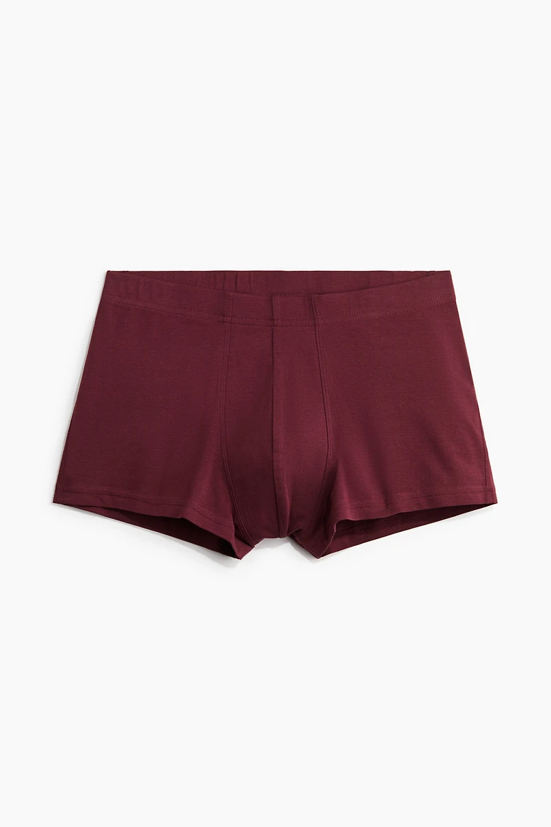 Lot de 5 caleçons boxeurs courts en coton