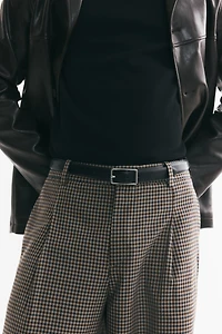 Oversized Wide-Leg Tailored Pants