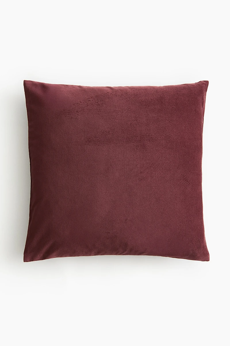 Cotton Velvet Cushion Cover
