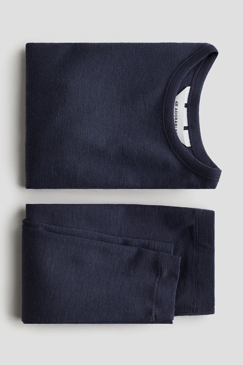 2-piece Wool Jersey Base-Layer Set
