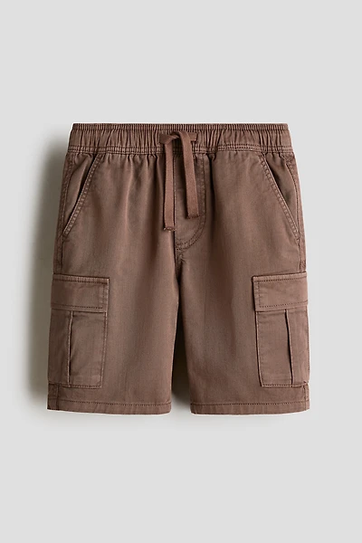 Cotton Cargo Shorts