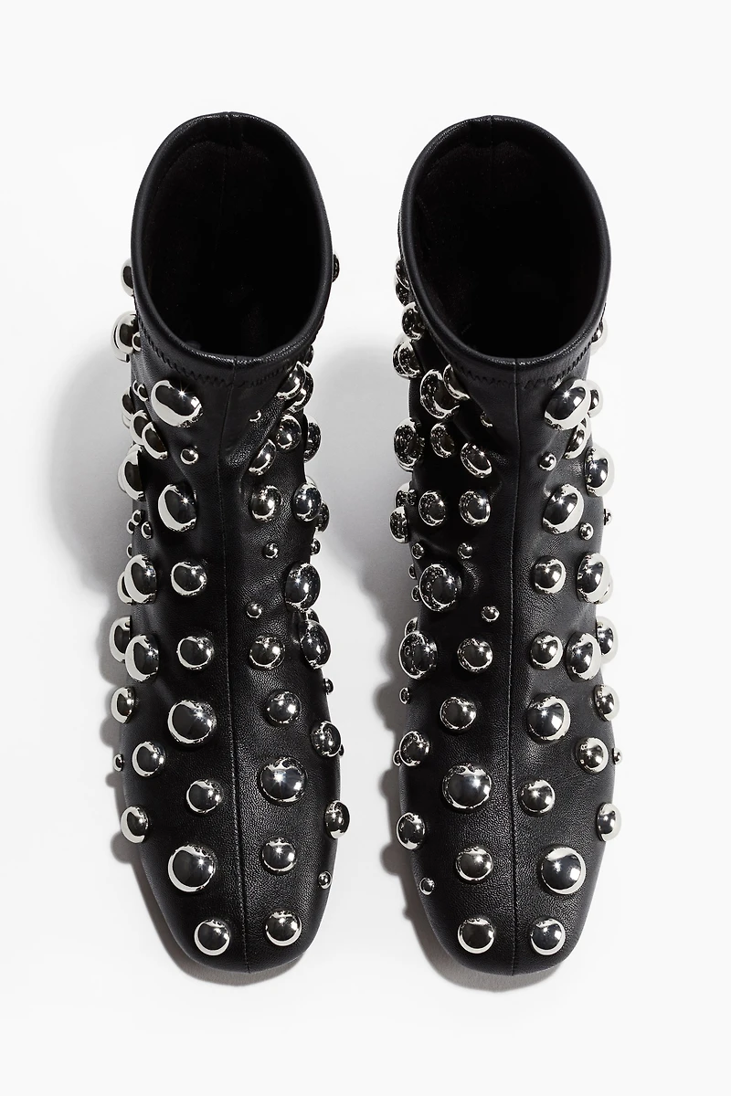 Studded Ankle Boots