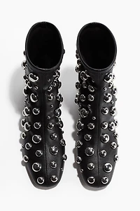 Studded Ankle Boots