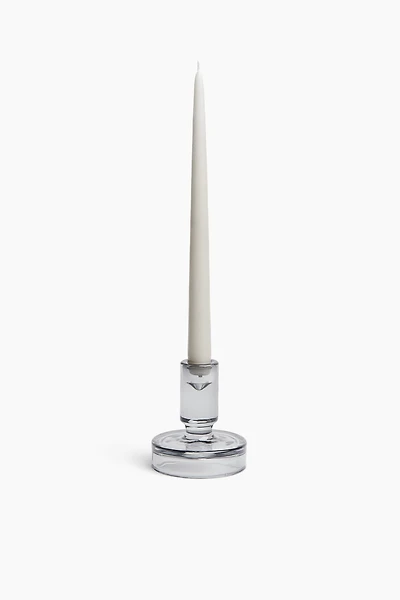Bougeoir en verre