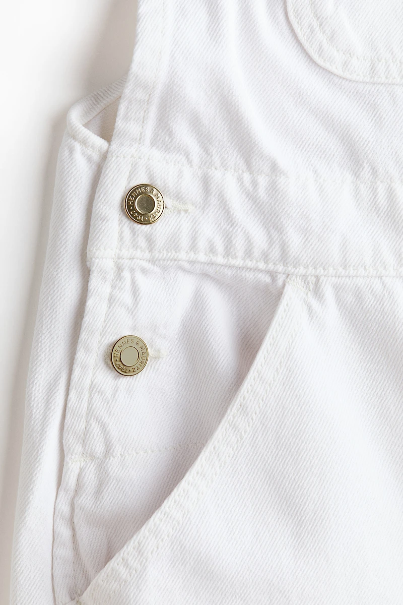 Cotton Denim Overalls