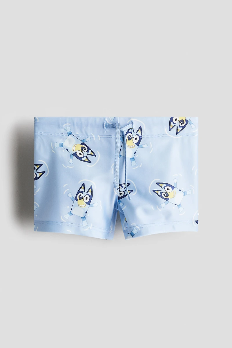 Printed Swim Trunks