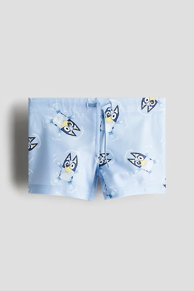 Printed Swim Trunks