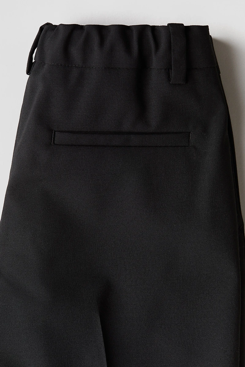 Pantalon de costume en laine mélangée
