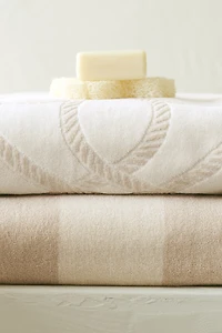 Jacquard-Weave Beach Towel