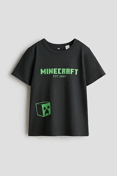 Printed Cotton T-Shirt