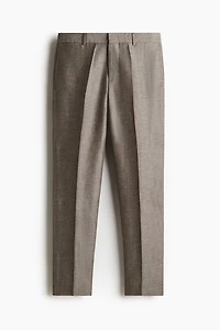 Slim Fit Wool-Blend Suit Pants
