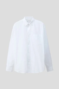 Chemise ample en popeline de coton