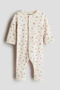 Ribbed Cotton Jumpsuit