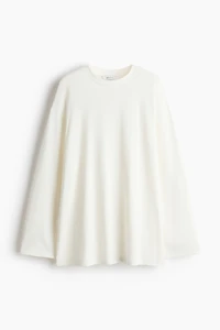 Long-sleeved cotton top