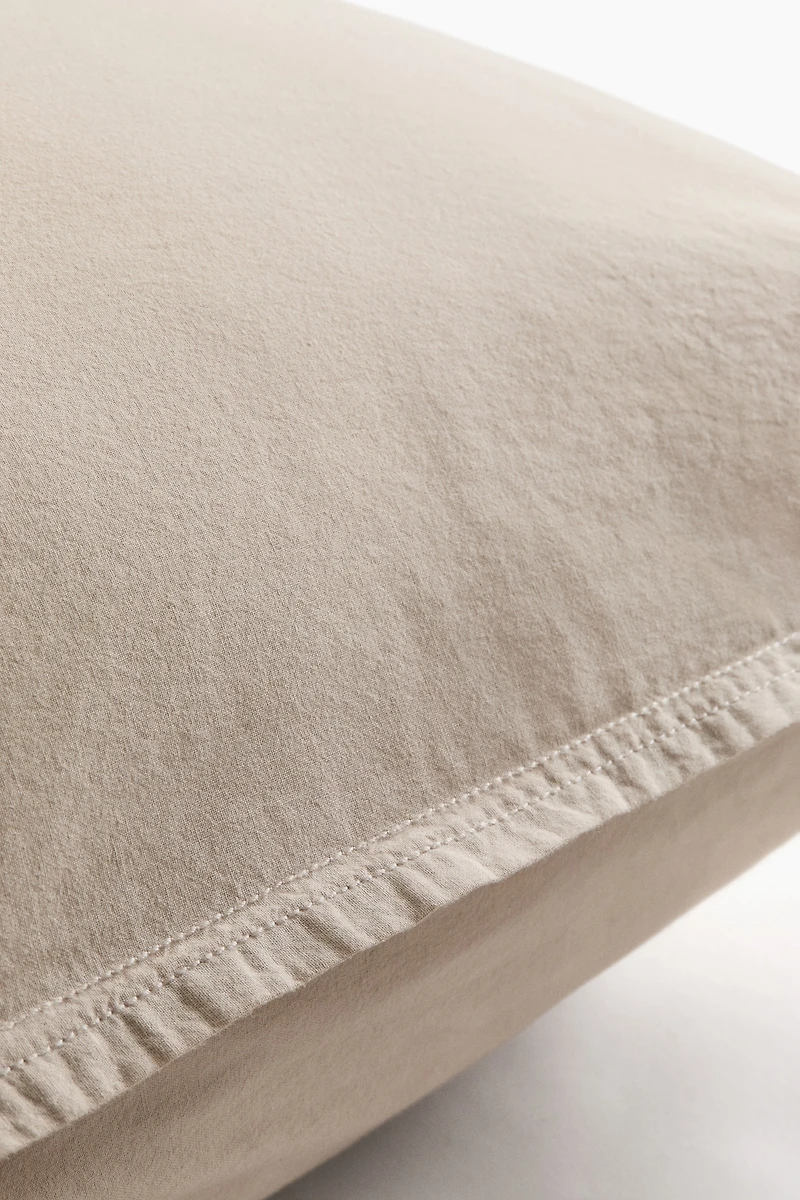 Washed Cotton Pillowcase