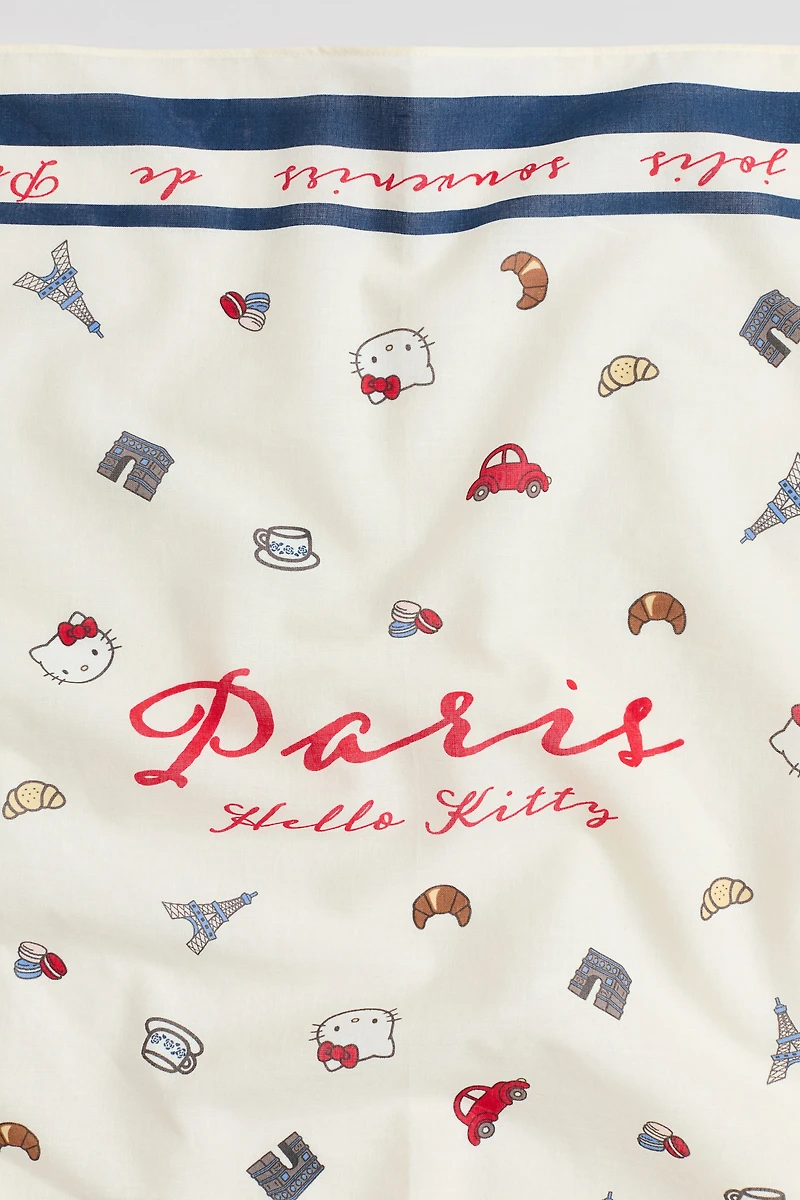 Foulard en coton imprimé