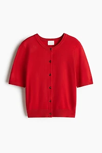 Short-Sleeved Cardigan