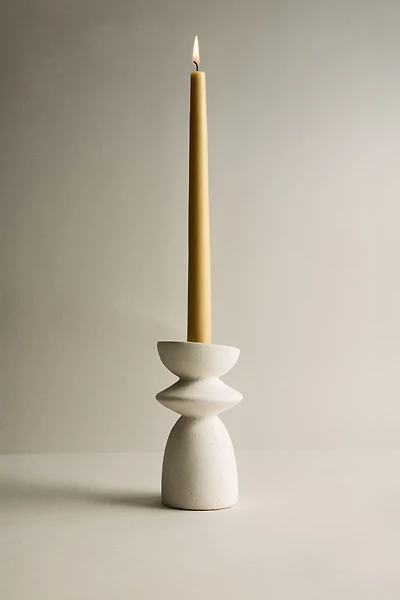 Stoneware Candleholder