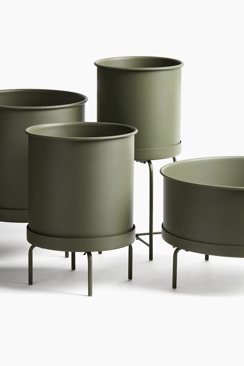 Grand cache-pot avec support