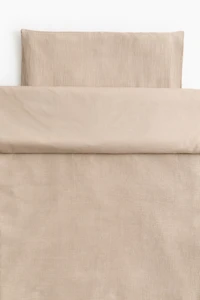 Waffled Crib Duvet Cover Set