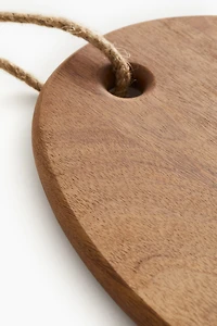 Small Asymmetric Mango Wood Cutting Board