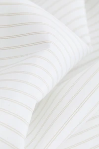 Linen-Blend Shower Curtain