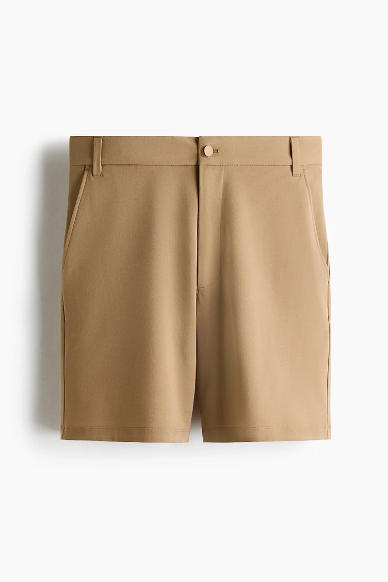 Four-Way Stretch Loose-Fit Chino Shorts
