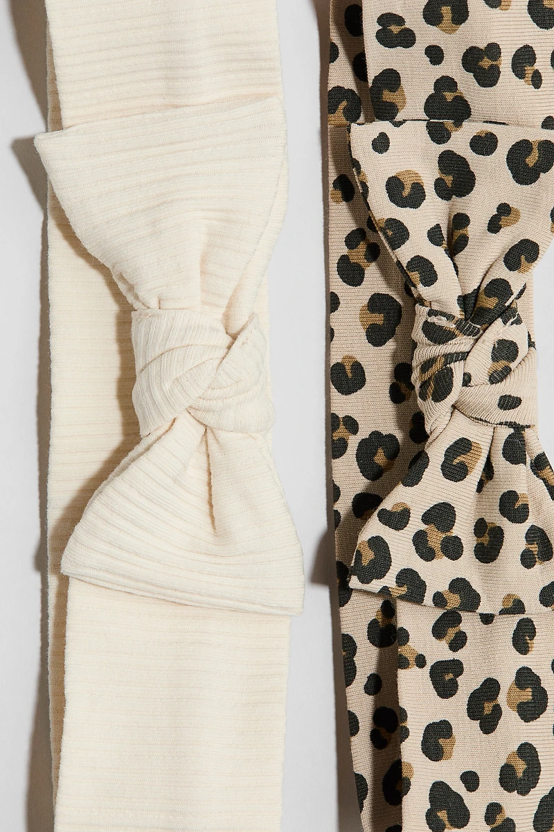 2-pack Bow-detail Hairbands