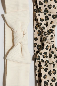 2-pack Bow-detail Hairbands