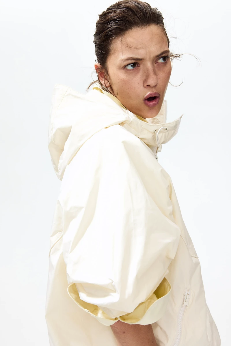 Hooded Windbreaker