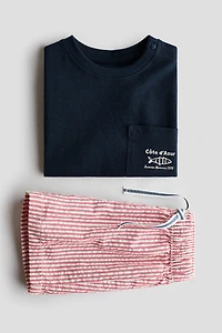 2-Piece T-Shirt and Shorts Set