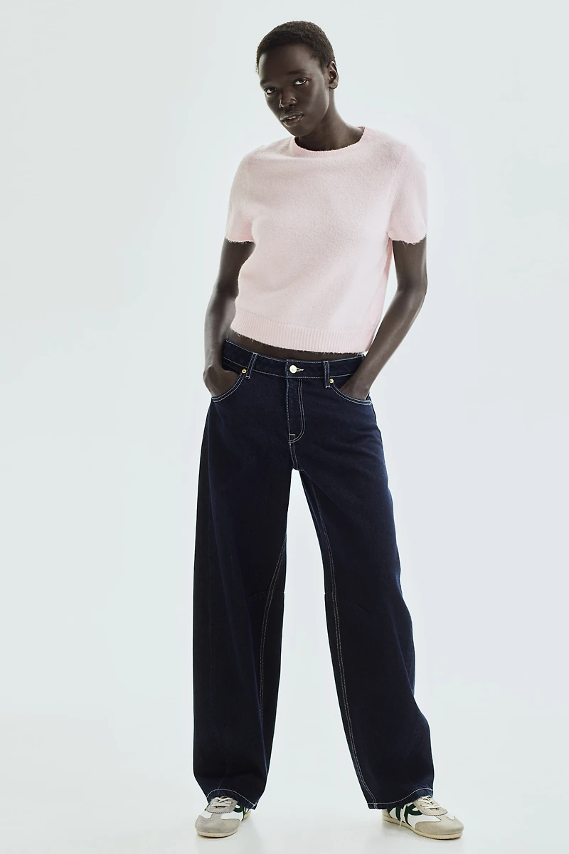 Fine-Knit T-Shirt