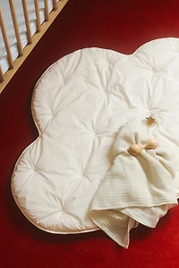 Tapis premier âge en coton en forme de nuage