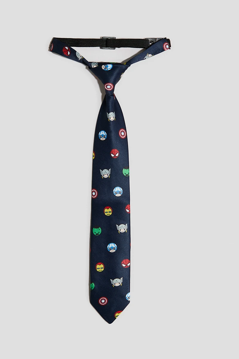 Pre-Tied Printed Tie