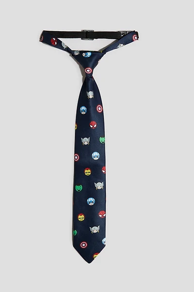 Pre-Tied Printed Tie