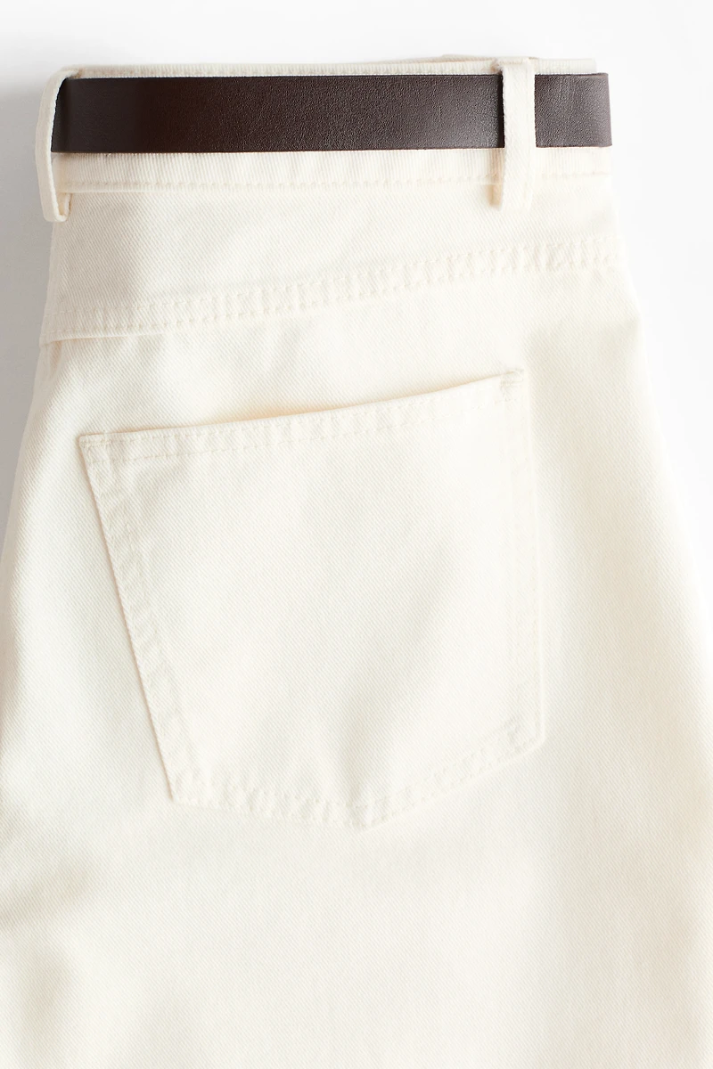 Barrel-Leg High-Waist Jeans