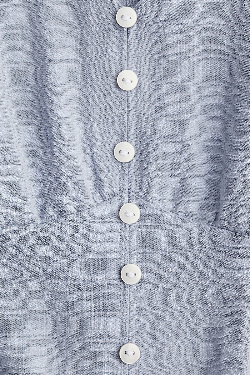 MAMA Button-Front Dress