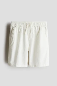 Linen-Blend Shorts