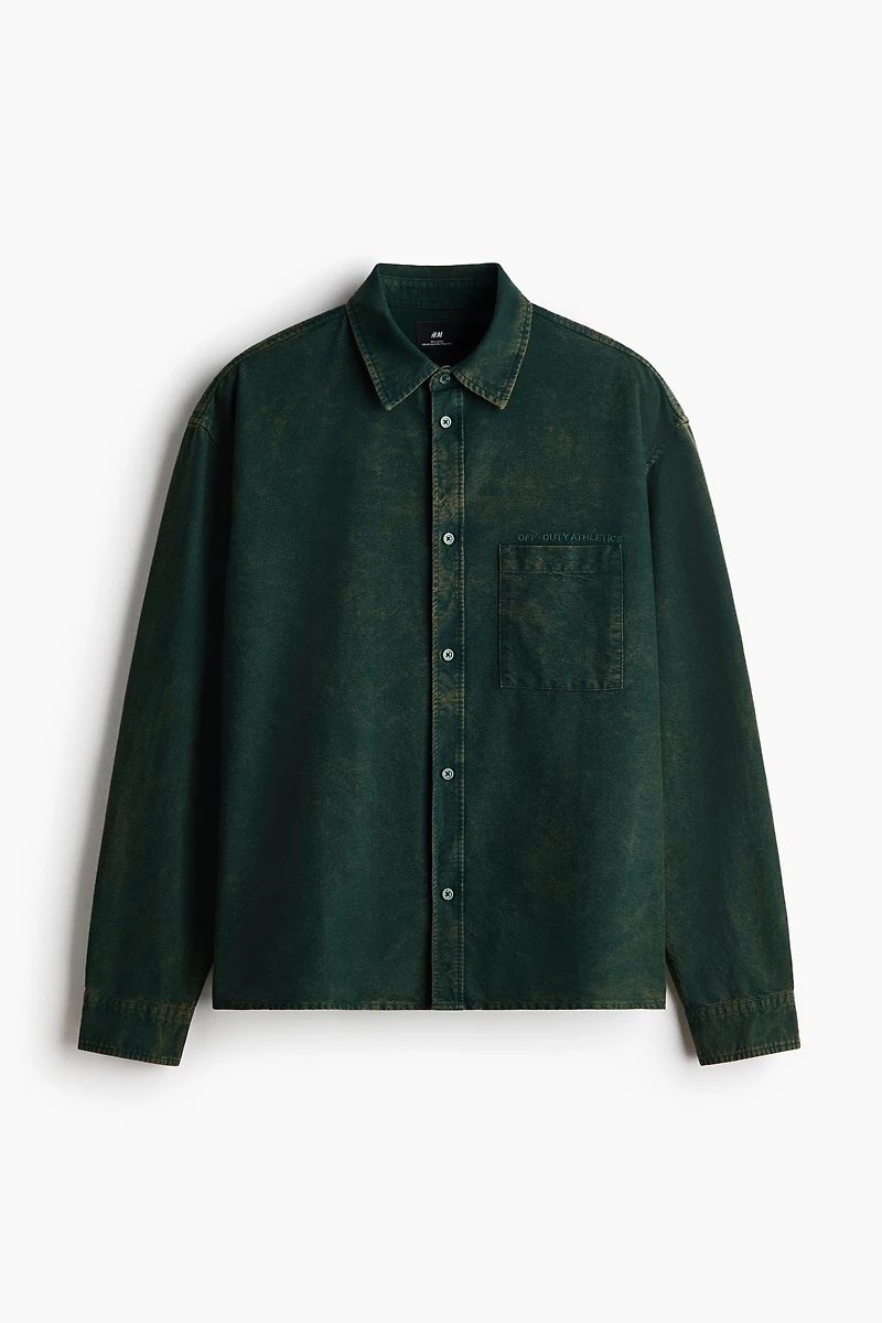 Chemise décontractée en coton