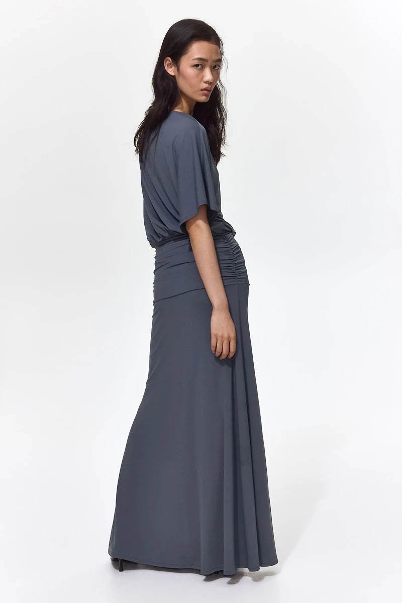 Draped Maxi Dress