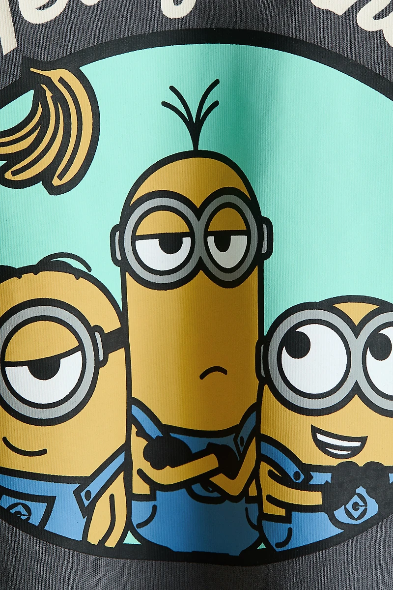 T-shirt ample à motif imprimé